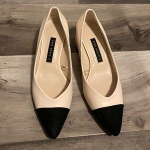 Cream Chanel-style Zara Heel